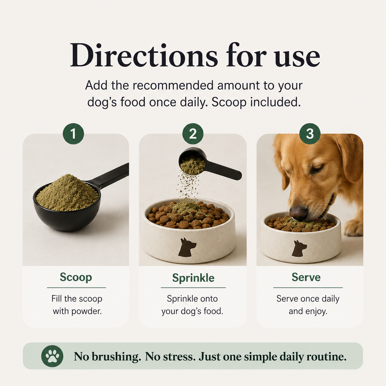 Dog Dental Powder